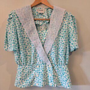 Vintage Maggy Wrap Around Blouse